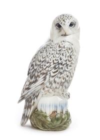 A Royal Copenhagen Porcelain Ornithological Figure Height 15 1/2 inches. — 20TH CENTURY