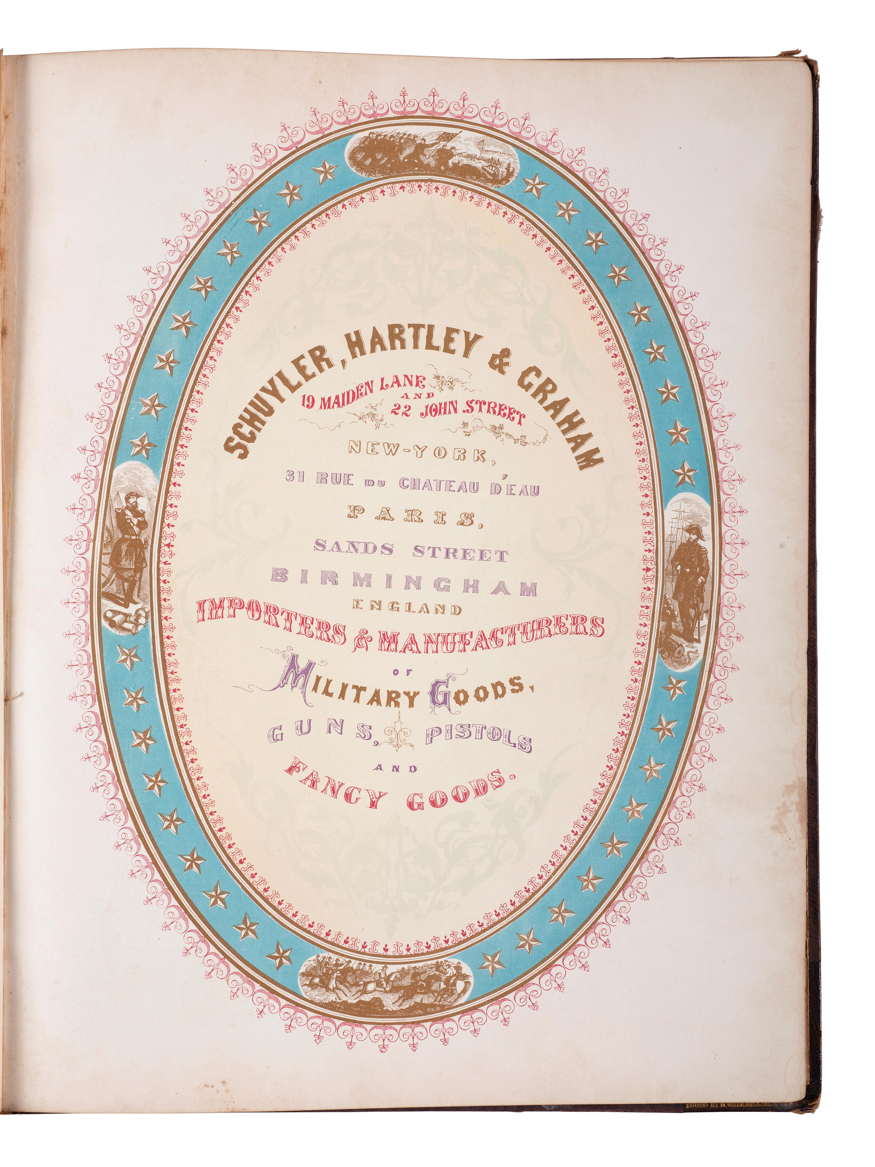 Illustrated Catalogue of Arms & Military Goods. [New York]: [Schuyler, Hartley & Graham]: [1864].
