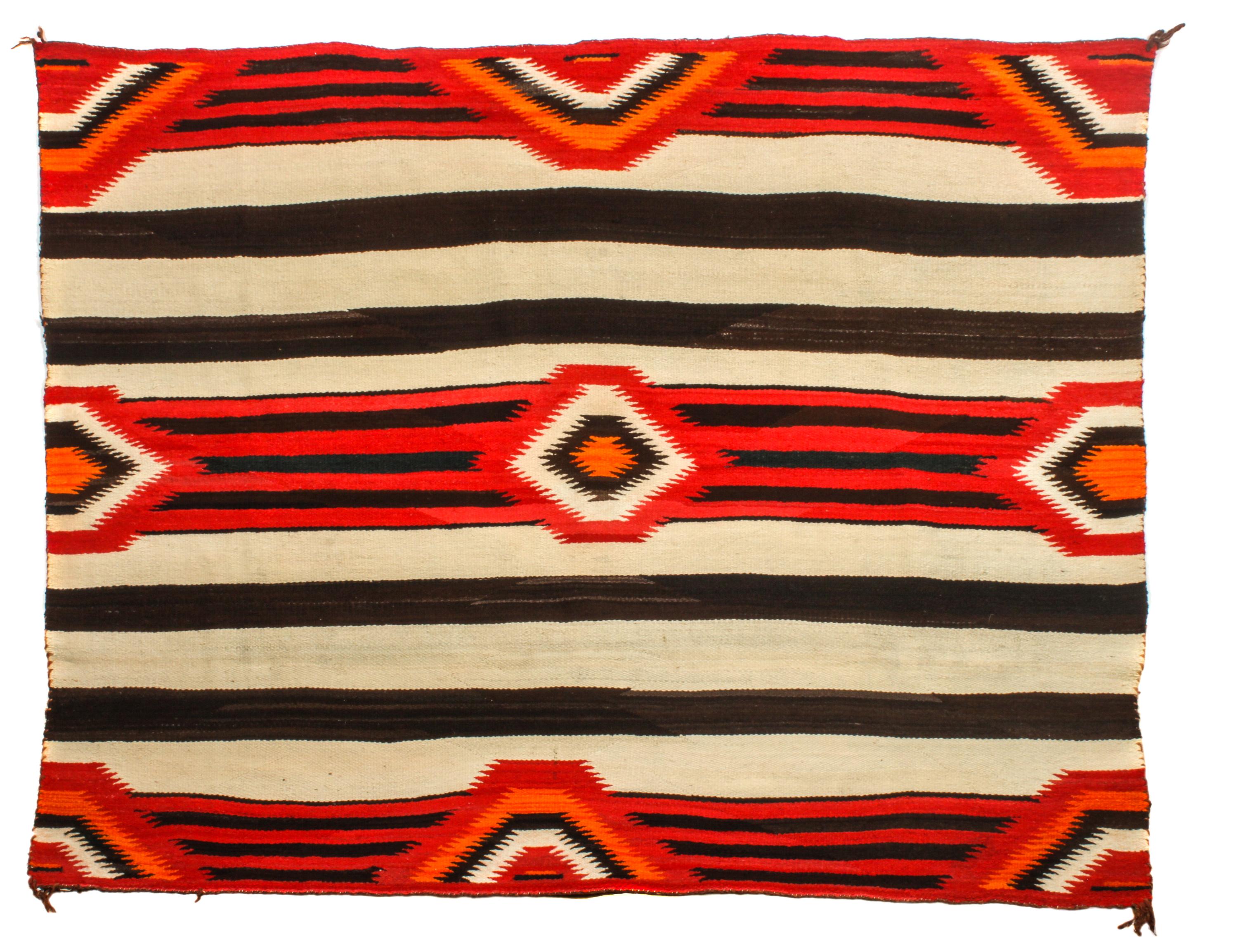 Navajo Third Phase Chief's Blanket 52 x 65 inches