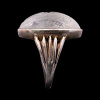 A Neo-Babylonian or Neo-Assyrian Rock Crystal Stamp Seal