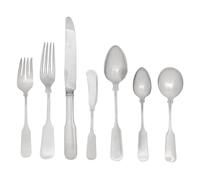 An American Silver Flatware Service