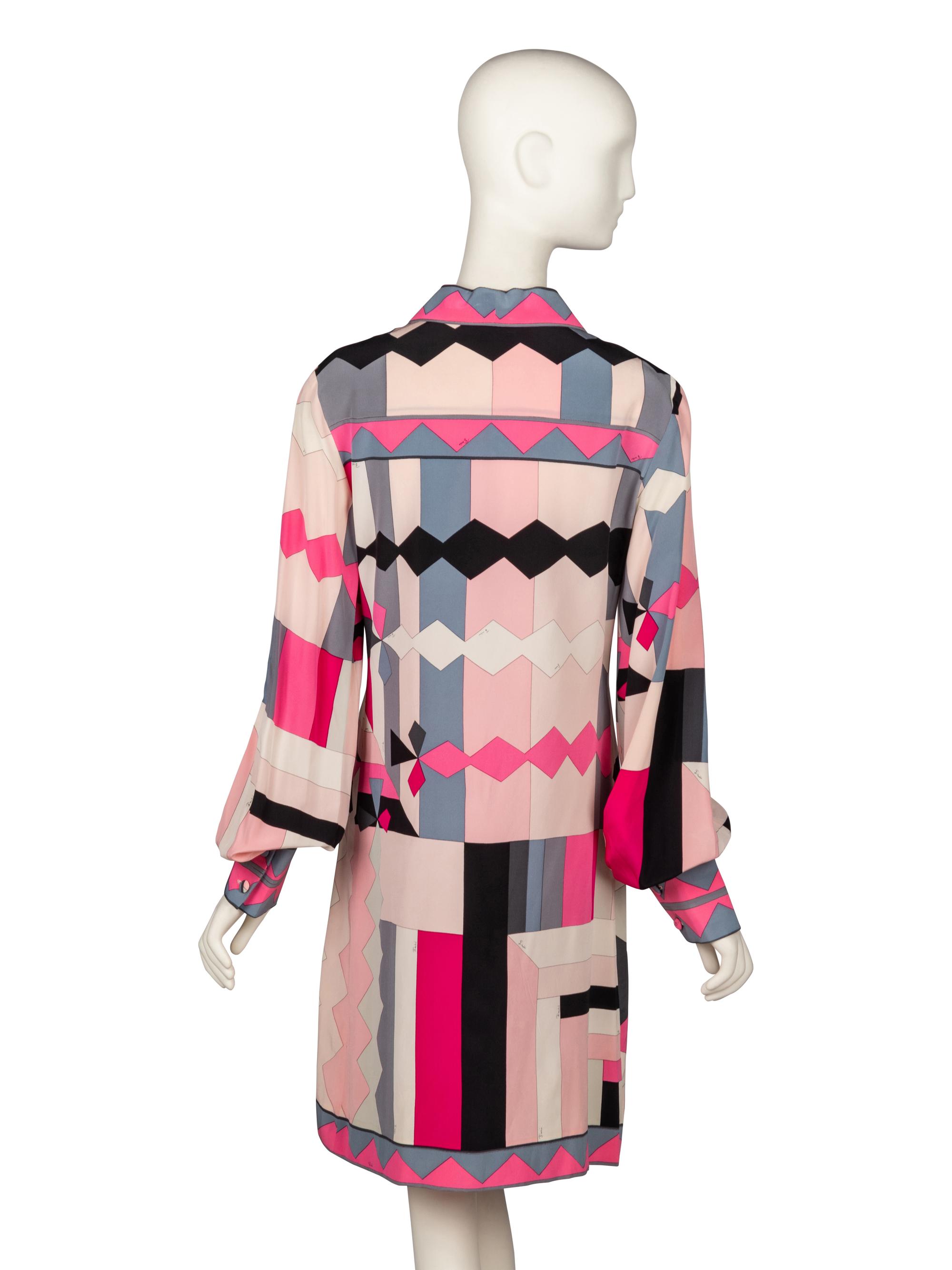 Emilio Pucci, Printed Shirt Dress