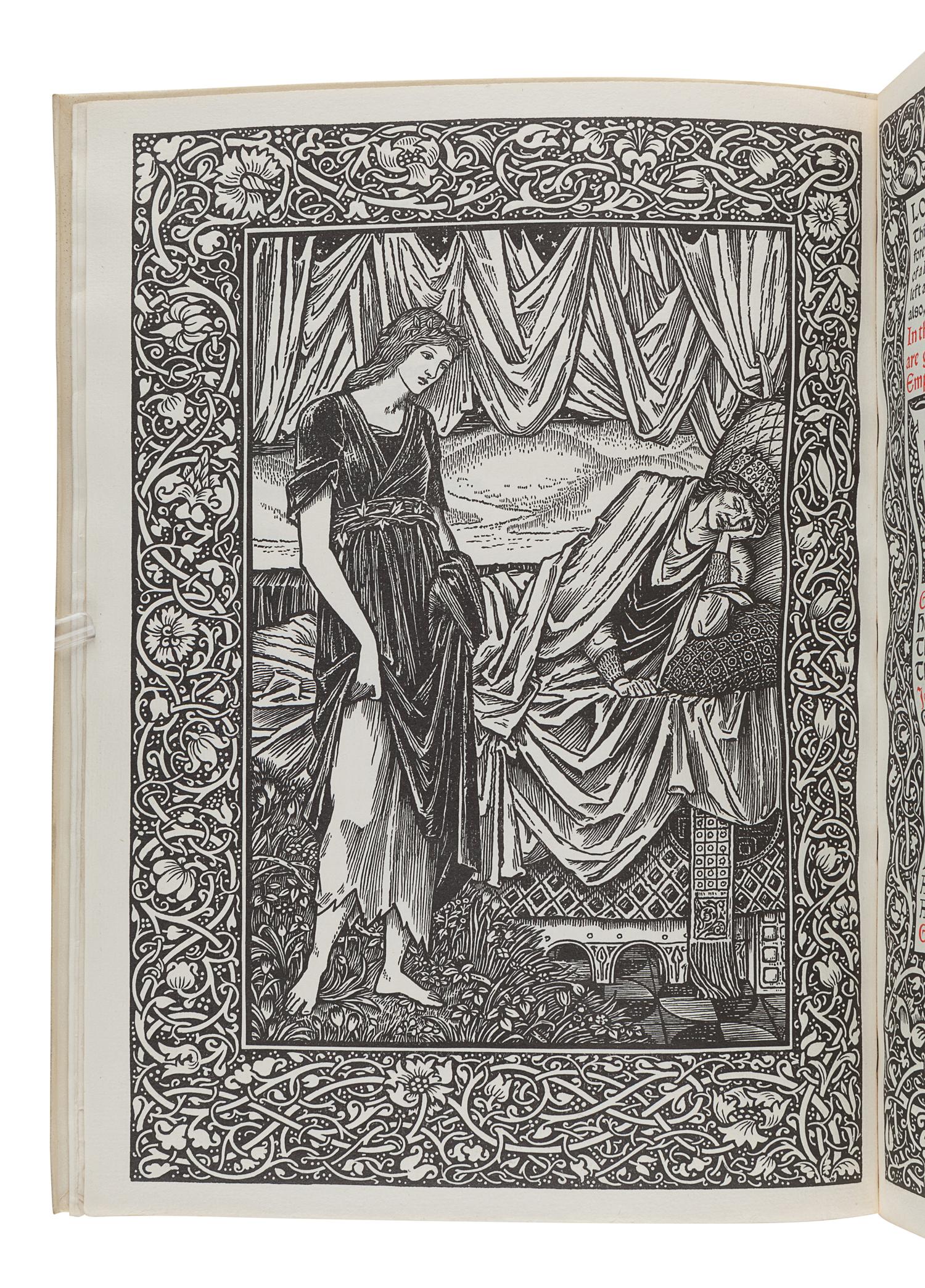 [KELMSCOTT PRESS]. MORRIS, William (1834-1896). Love is Enough . Hammersmith: The Kelmscott Press, 1897.