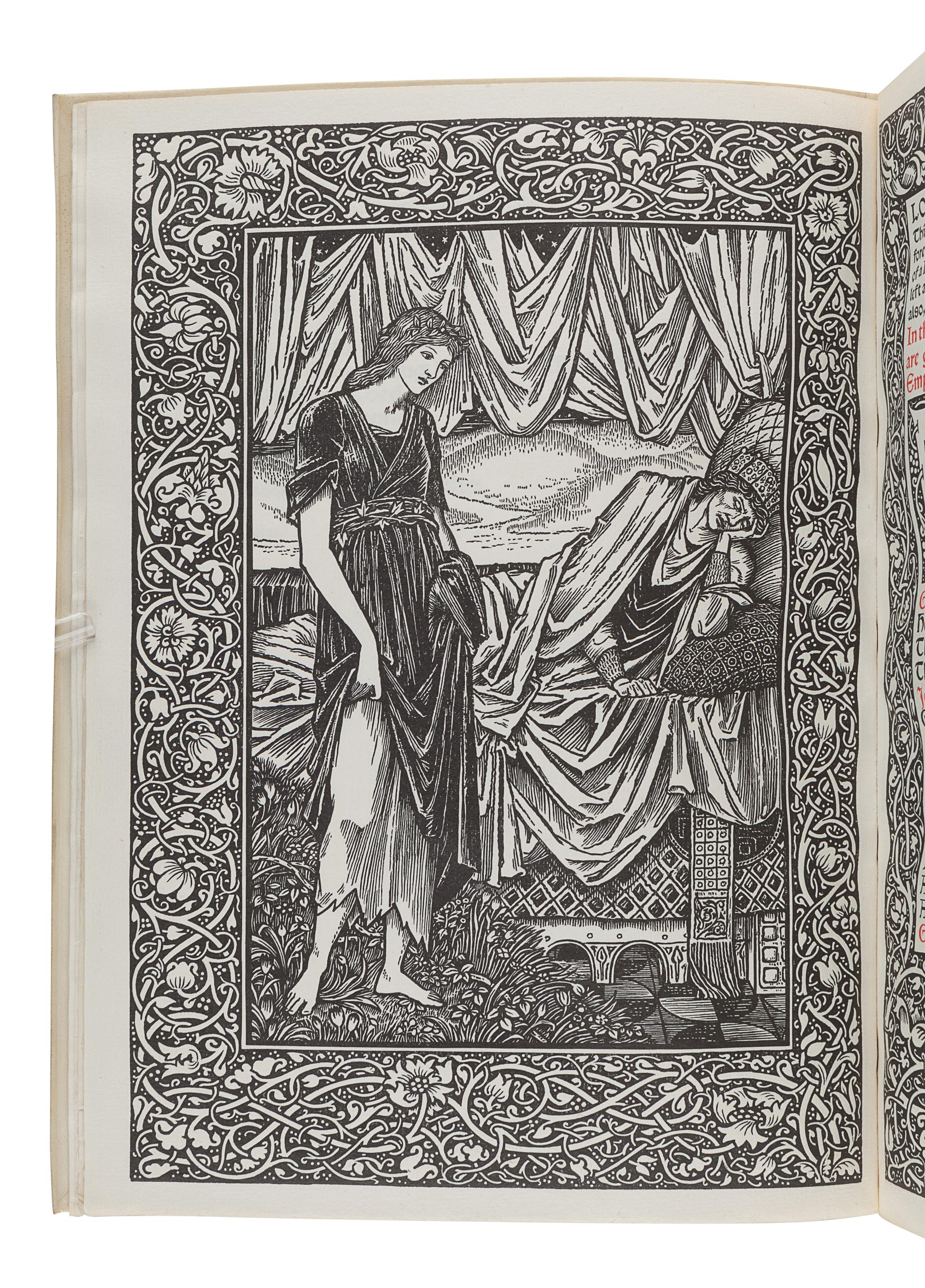 [KELMSCOTT PRESS]. MORRIS, William (1834-1896). Love is Enough . Hammersmith: The Kelmscott Press, 1897.
