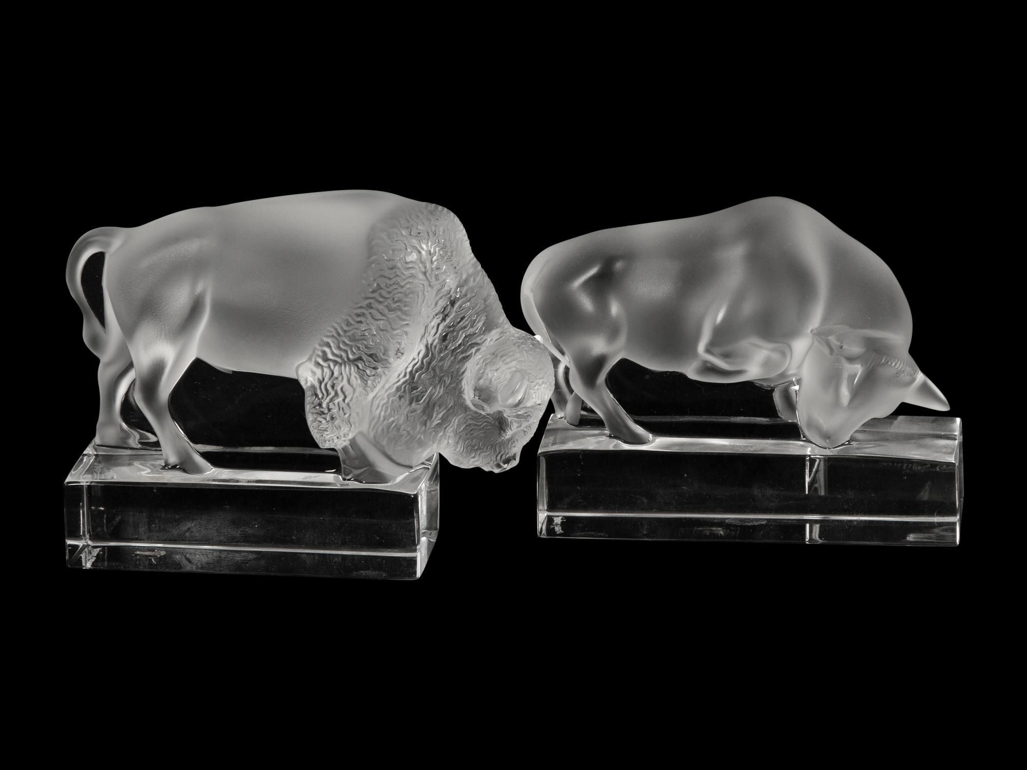A Group of Lalique Table Articles