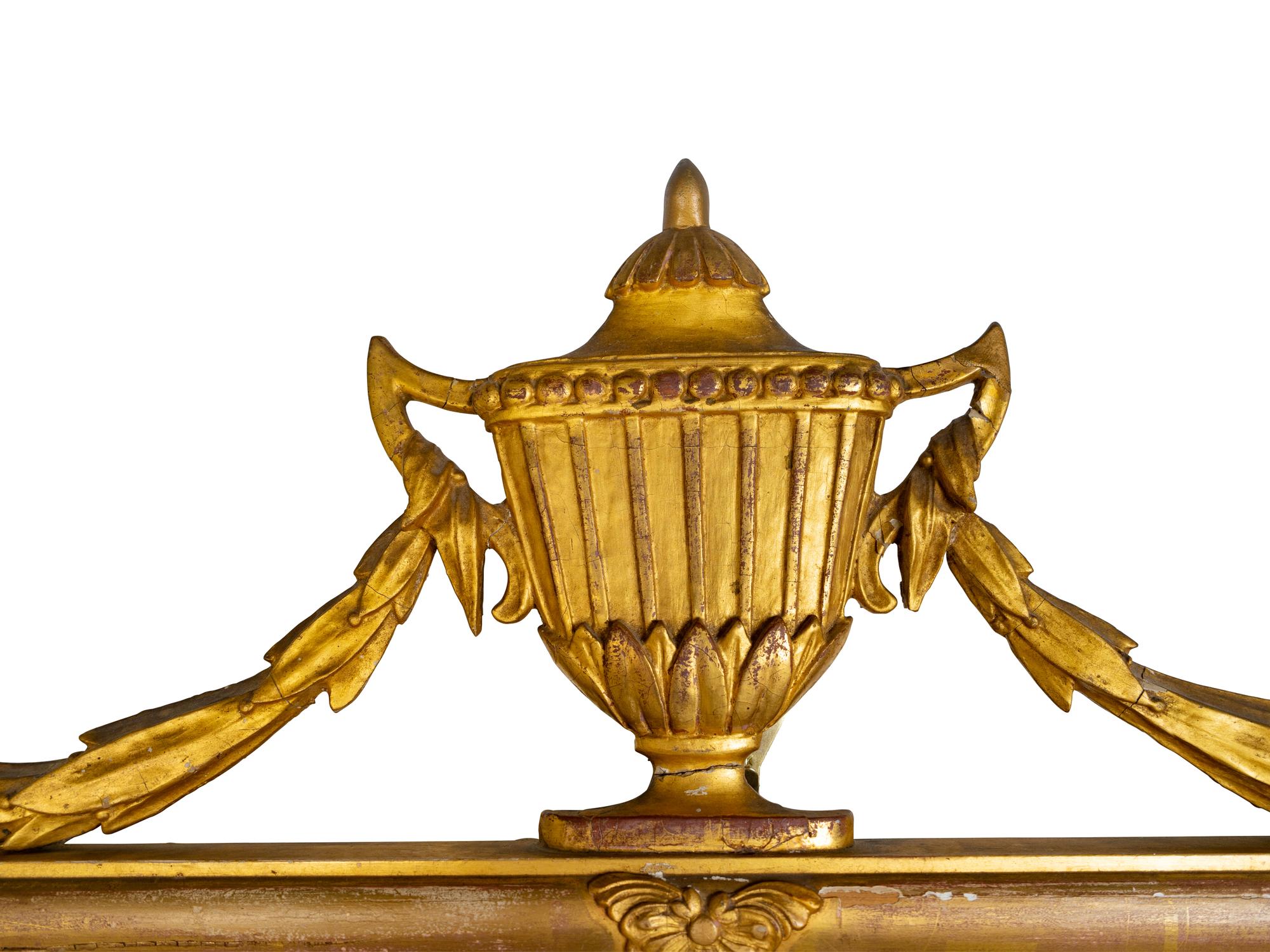 An Italian Giltwood Mirror