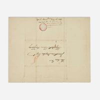[Americana] [Constitution] Morris, Gouverneur Letter, signed