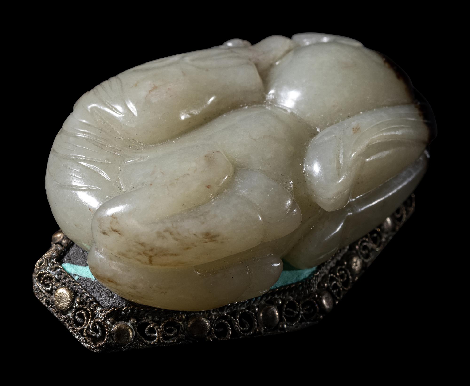 Three Chinese Jade Jewelry