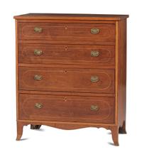 A Federal Style Cherrywood Chest of Drawers