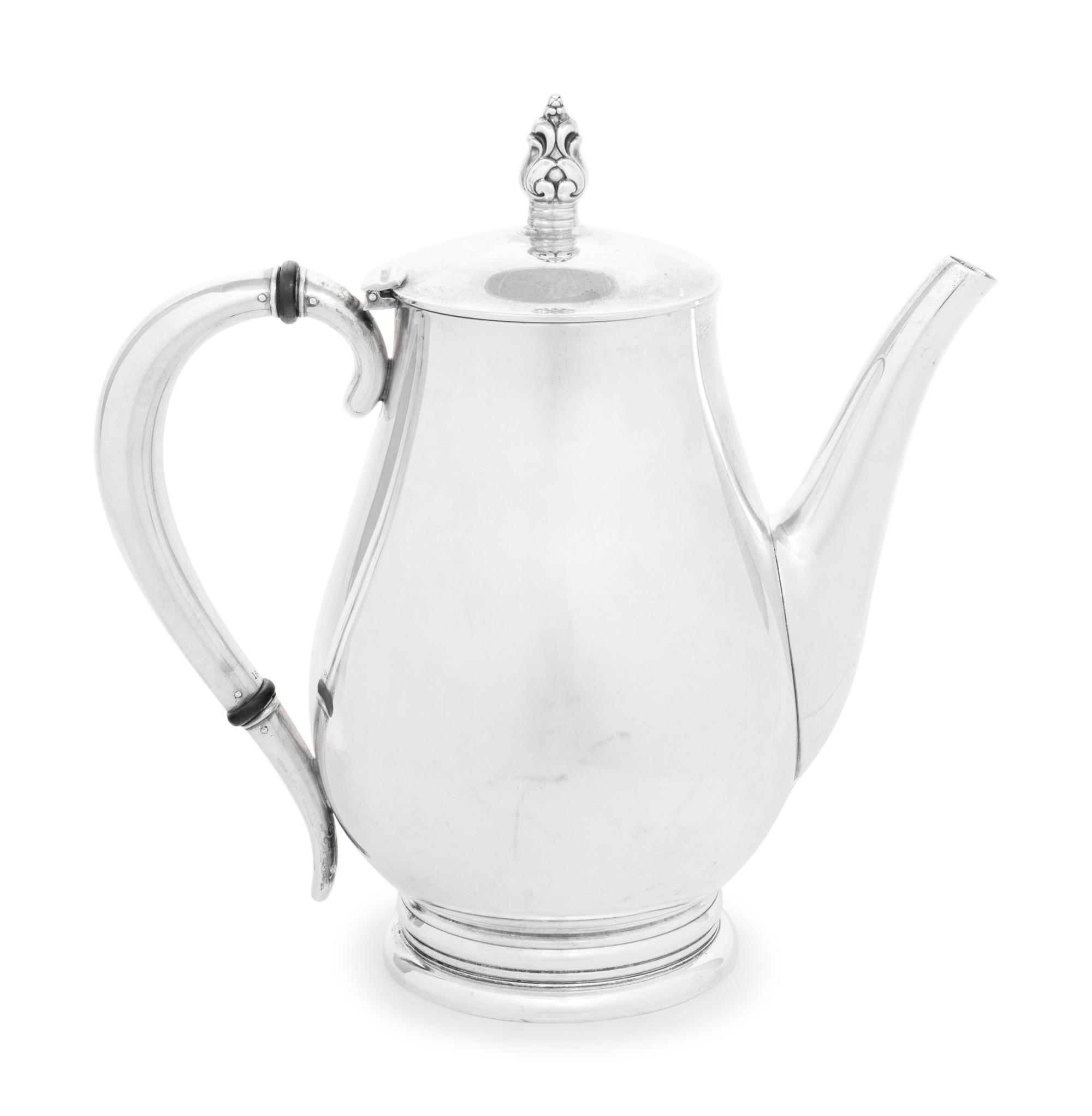 An American Silver Coffee Pot