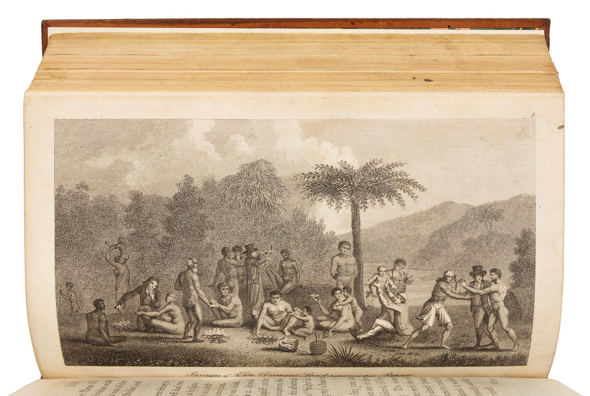 LABILLARDIERE, Jacques Julien Houton de (1755-1834). Voyage in search of La Perouse. London, 1800. FIRST ENGLISH OCTAVO EDITION.