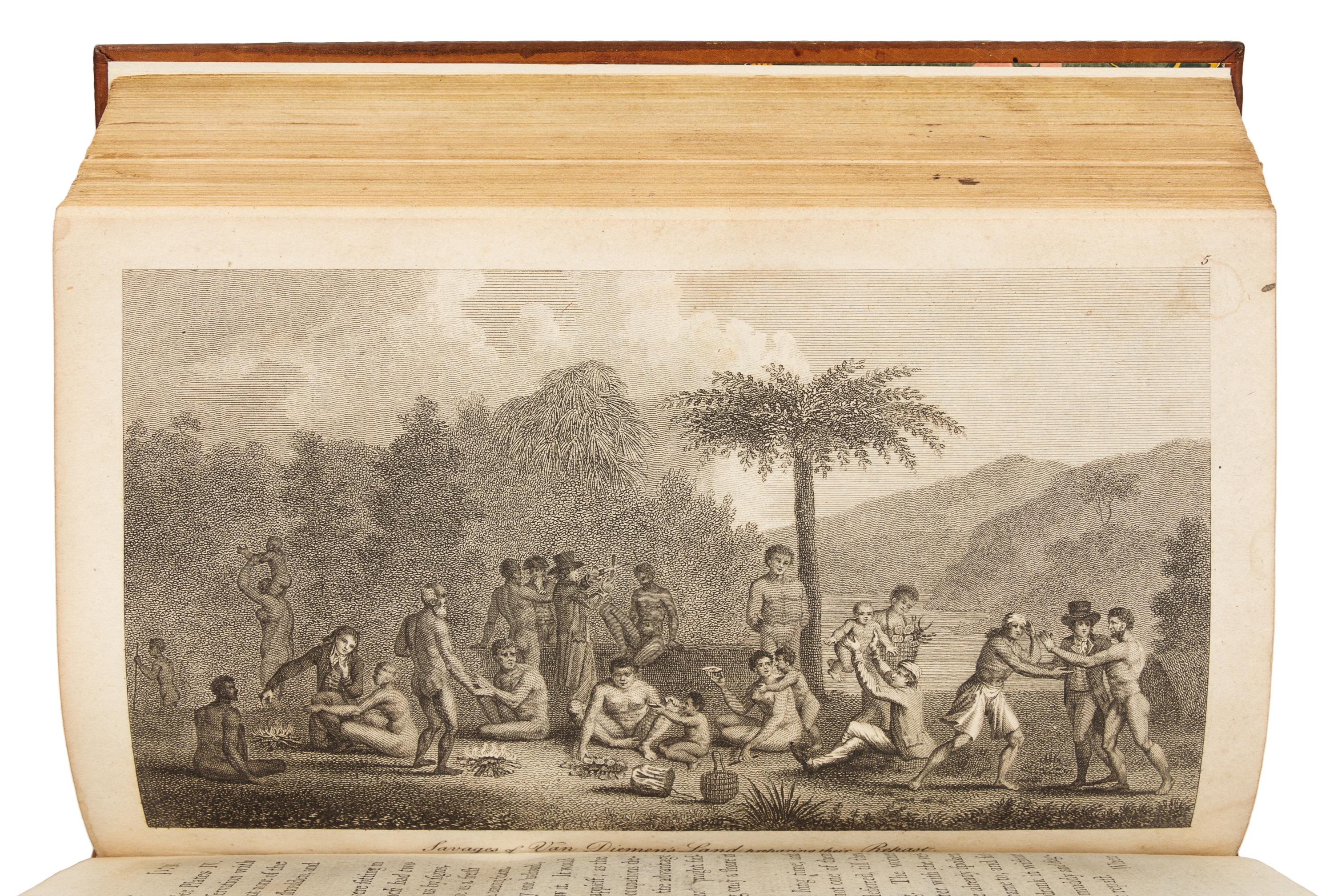 LABILLARDIERE, Jacques Julien Houton de (1755-1834). Voyage in search of La Perouse. London, 1800. FIRST ENGLISH OCTAVO EDITION.