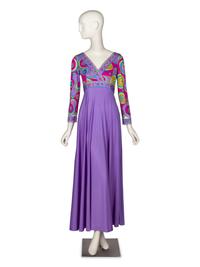 Emilio Pucci, Silk Jersey Gown, 1970's