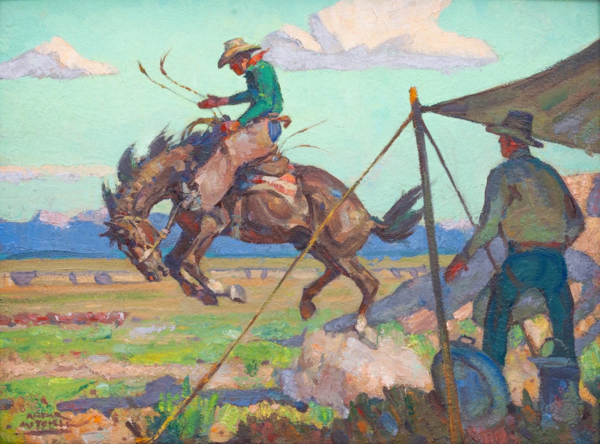 Double Cowboy and Tent