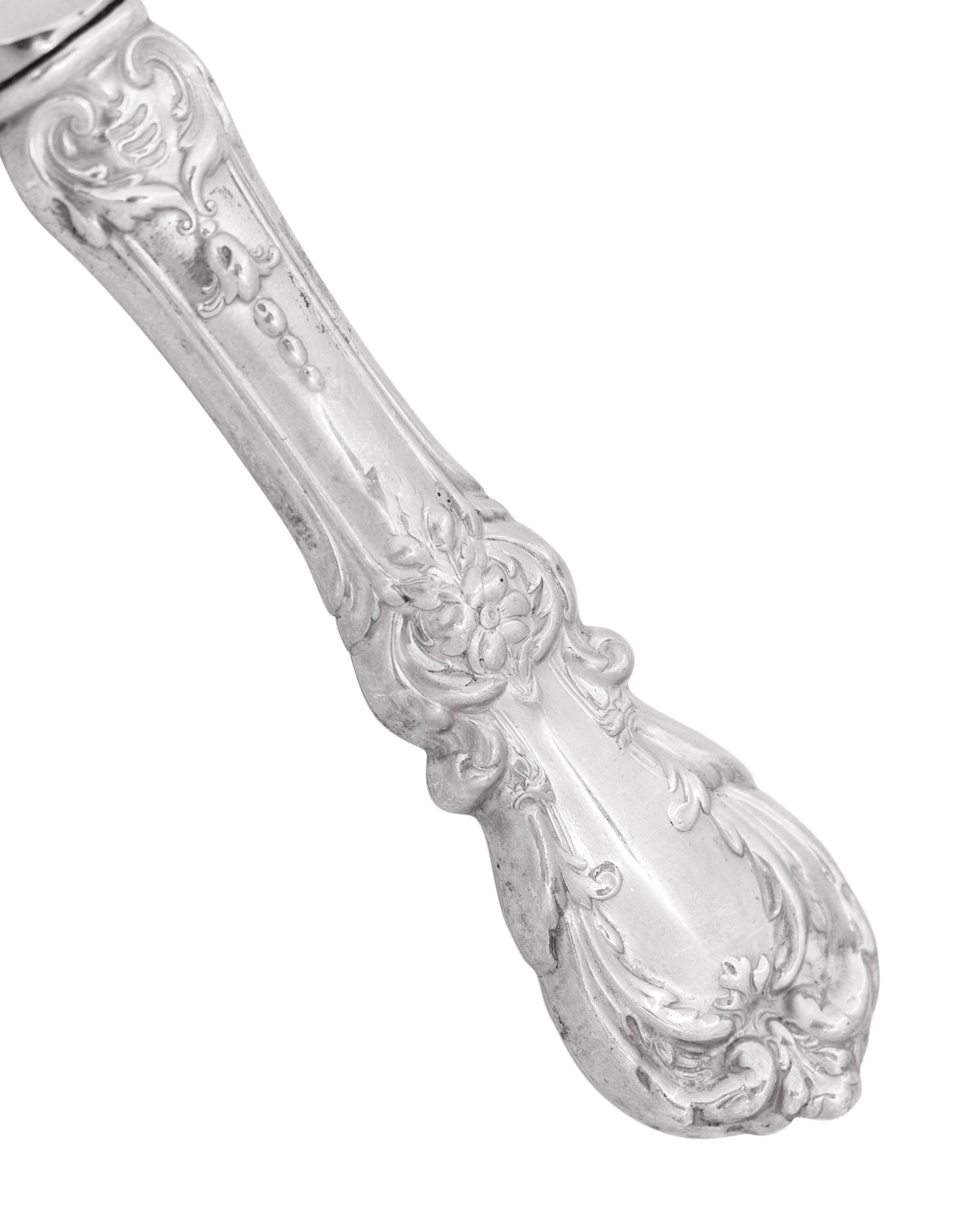 An American Silver Flatware Service
