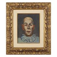 Walt Kuhn (American, 1877-1949) — Light Blue Clown , c. 1944