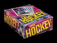 An Unopened Wax Box of 1987-88 O-Pee-Chee Hockey Cards
