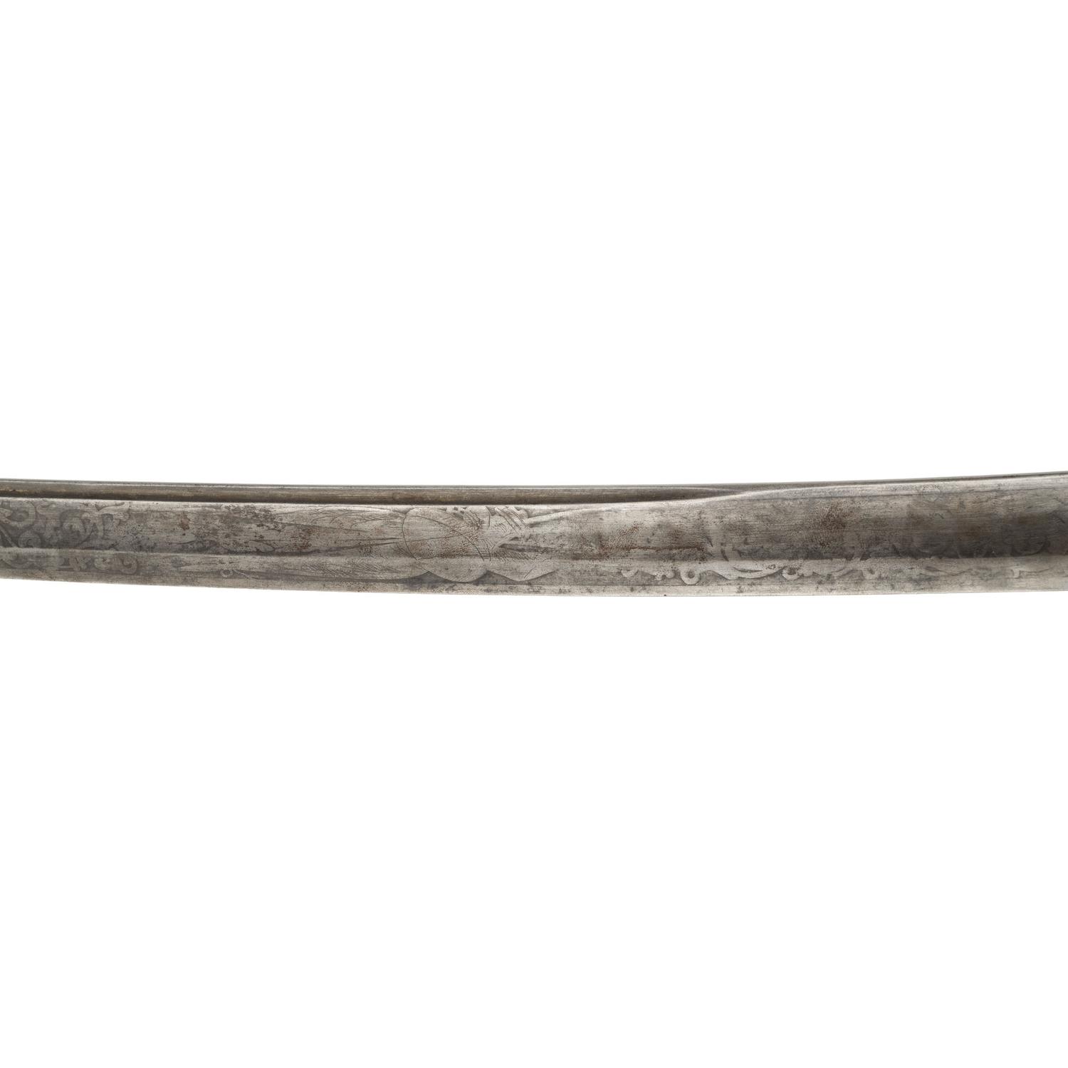 Klingenthal Cavalry Officers Saber Presented to Col. Albert Brackett - 9th Illinois Cavalry