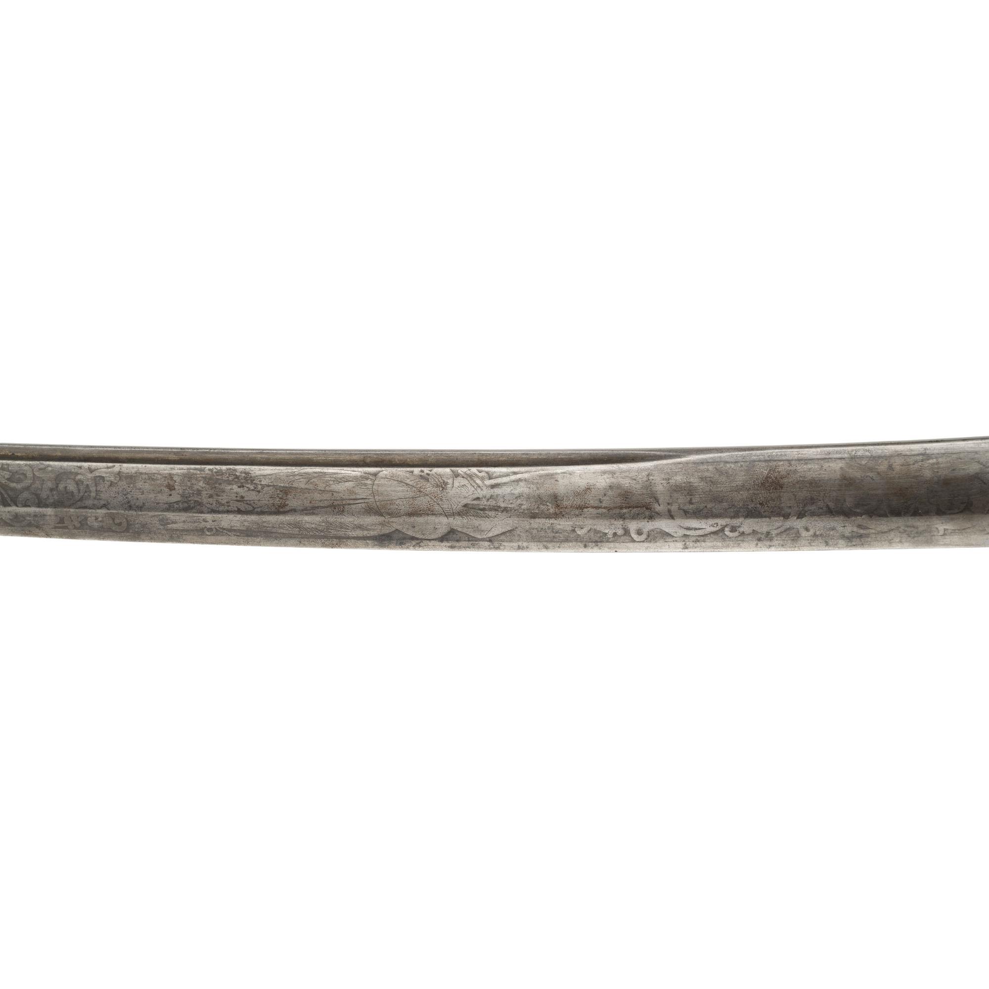 Klingenthal Cavalry Officers Saber Presented to Col. Albert Brackett - 9th Illinois Cavalry