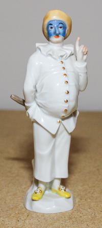 A Meissen Porcelain Figure Height 5 1/2 inches.