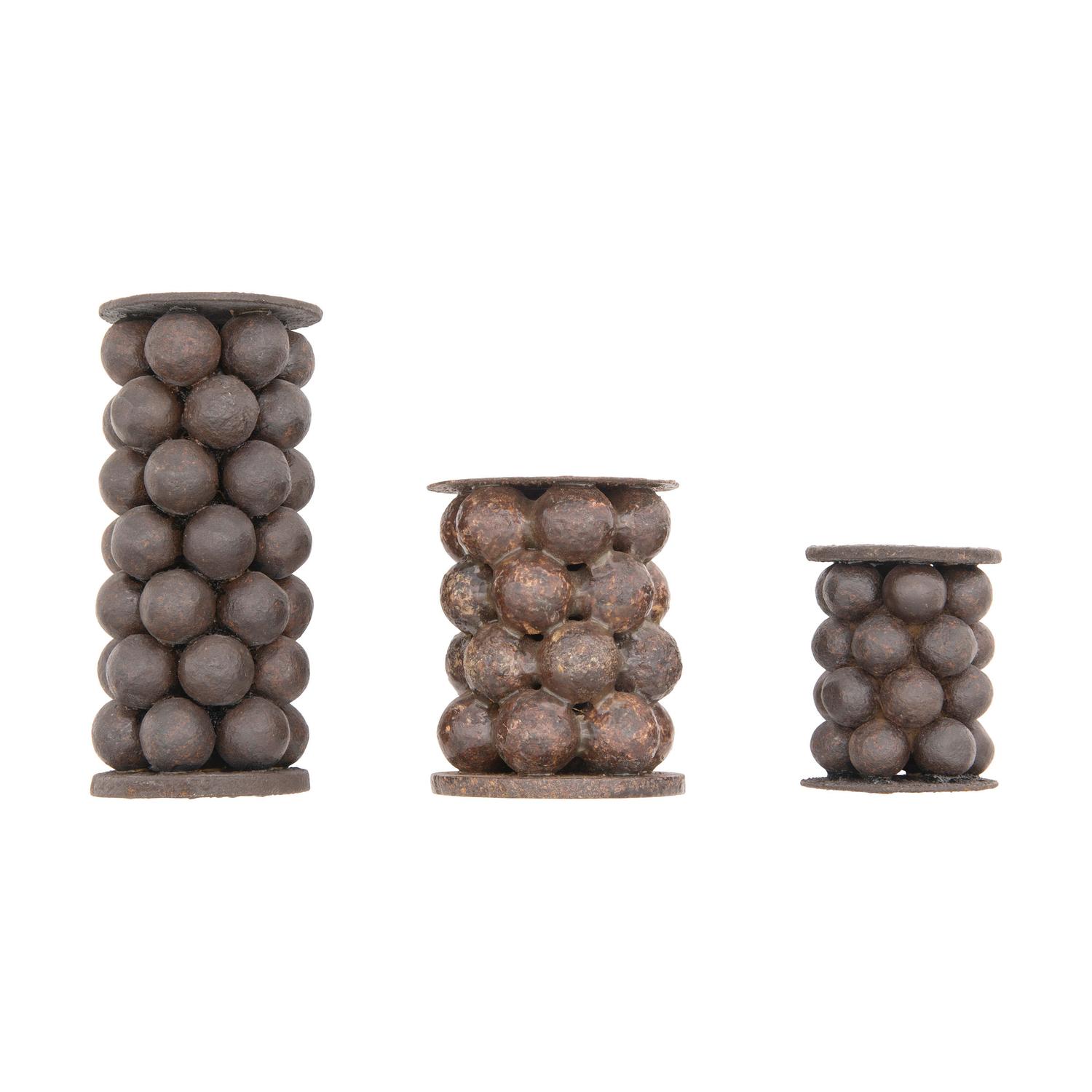 Three Civil War Era Excavated Canister Rounds