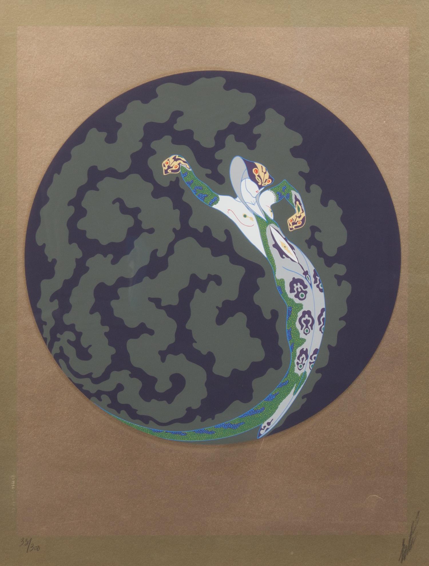 Erte, (French, 1892-1990), L'Jalousie from The Four Emotions
