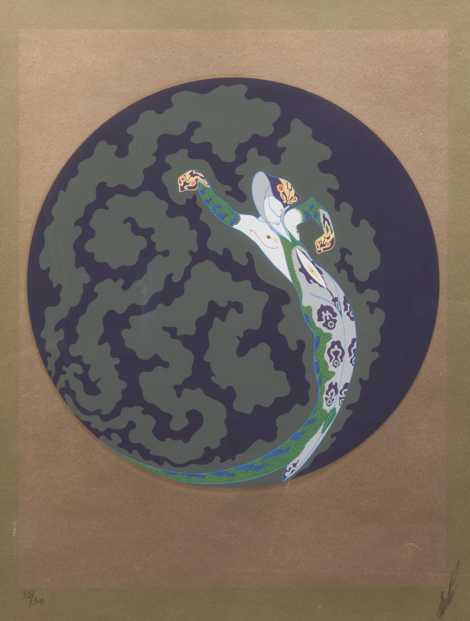 Erte, (French, 1892-1990), L'Jalousie from The Four Emotions