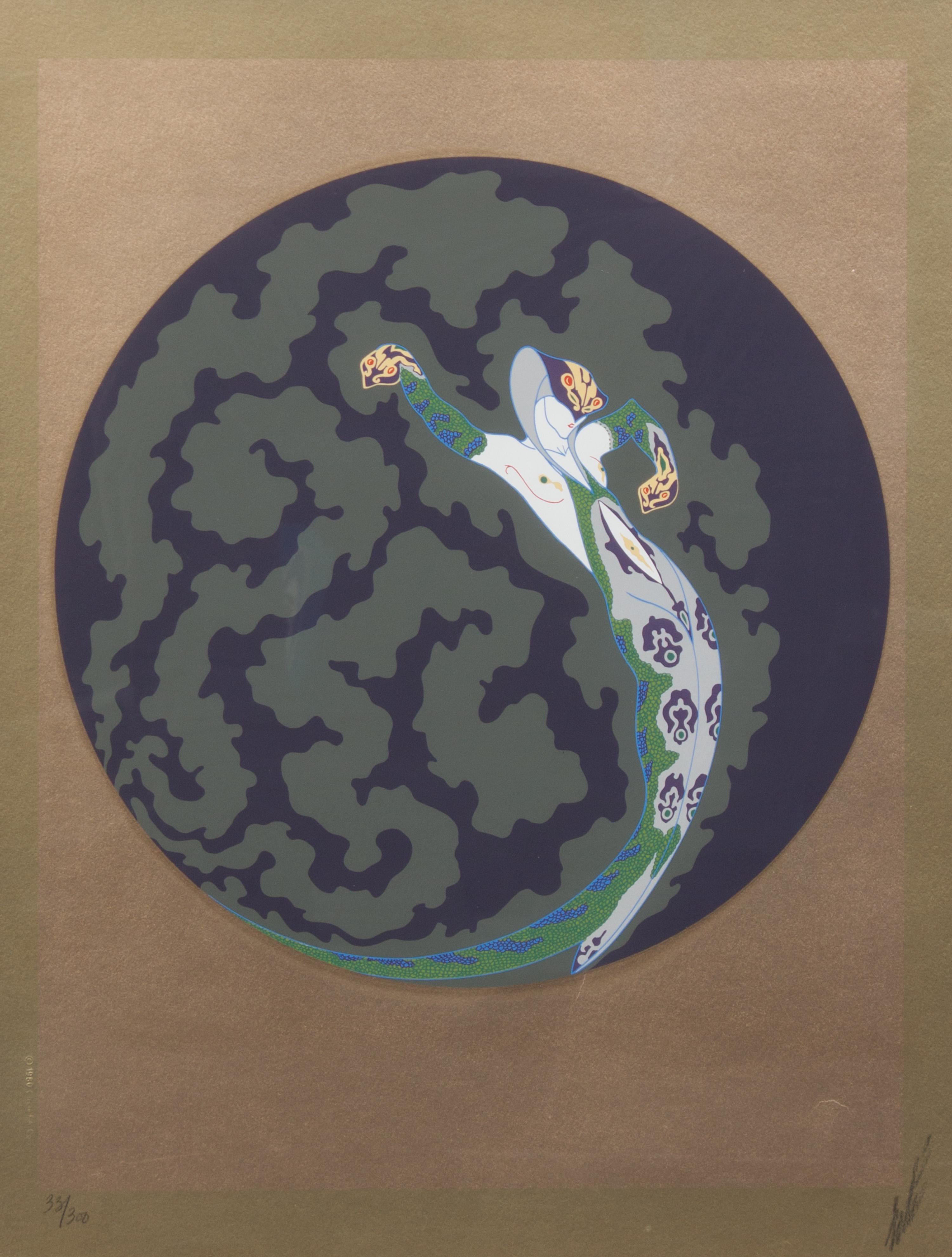 Erte, (French, 1892-1990), L'Jalousie from The Four Emotions