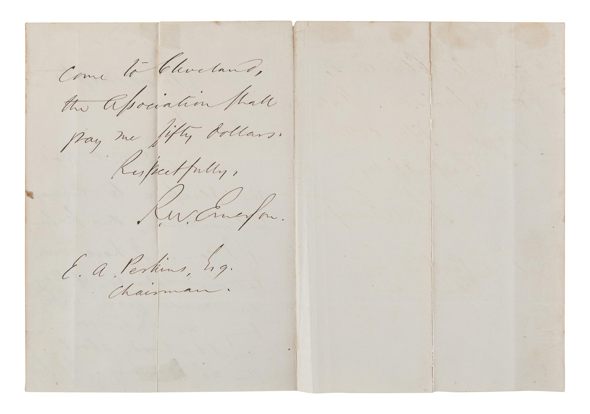 EMERSON, Ralph Waldo (1803-1882). Essays. Boston: James Munroe and Company, 1841.