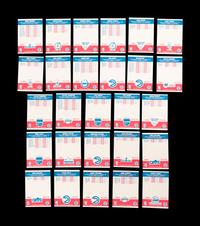 A Group of 95 1980s and 1990s Basketball Cards and Stickers Including Multiple Stars, Rookies and Michael Jordan Issues,