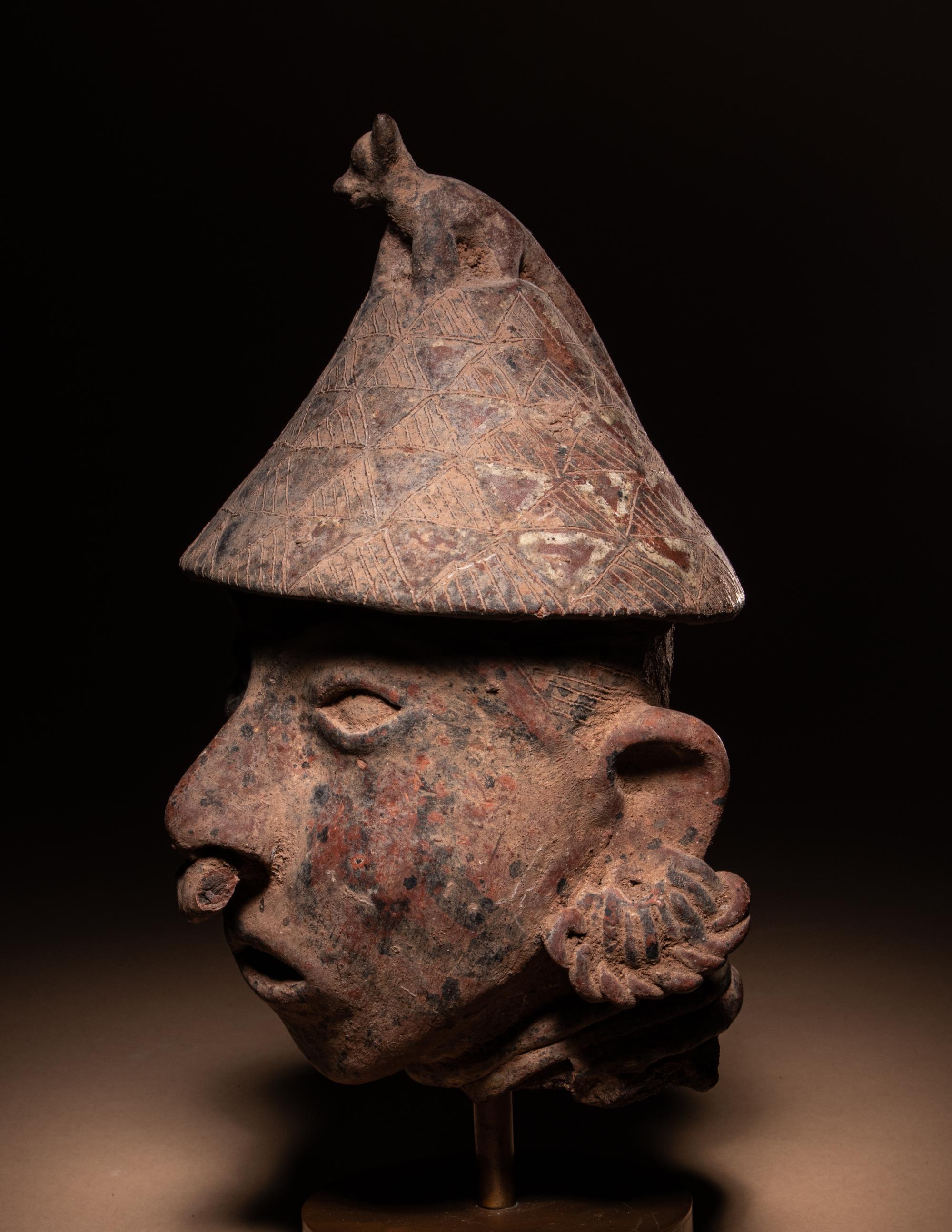 A Nayarit Terracotta Head