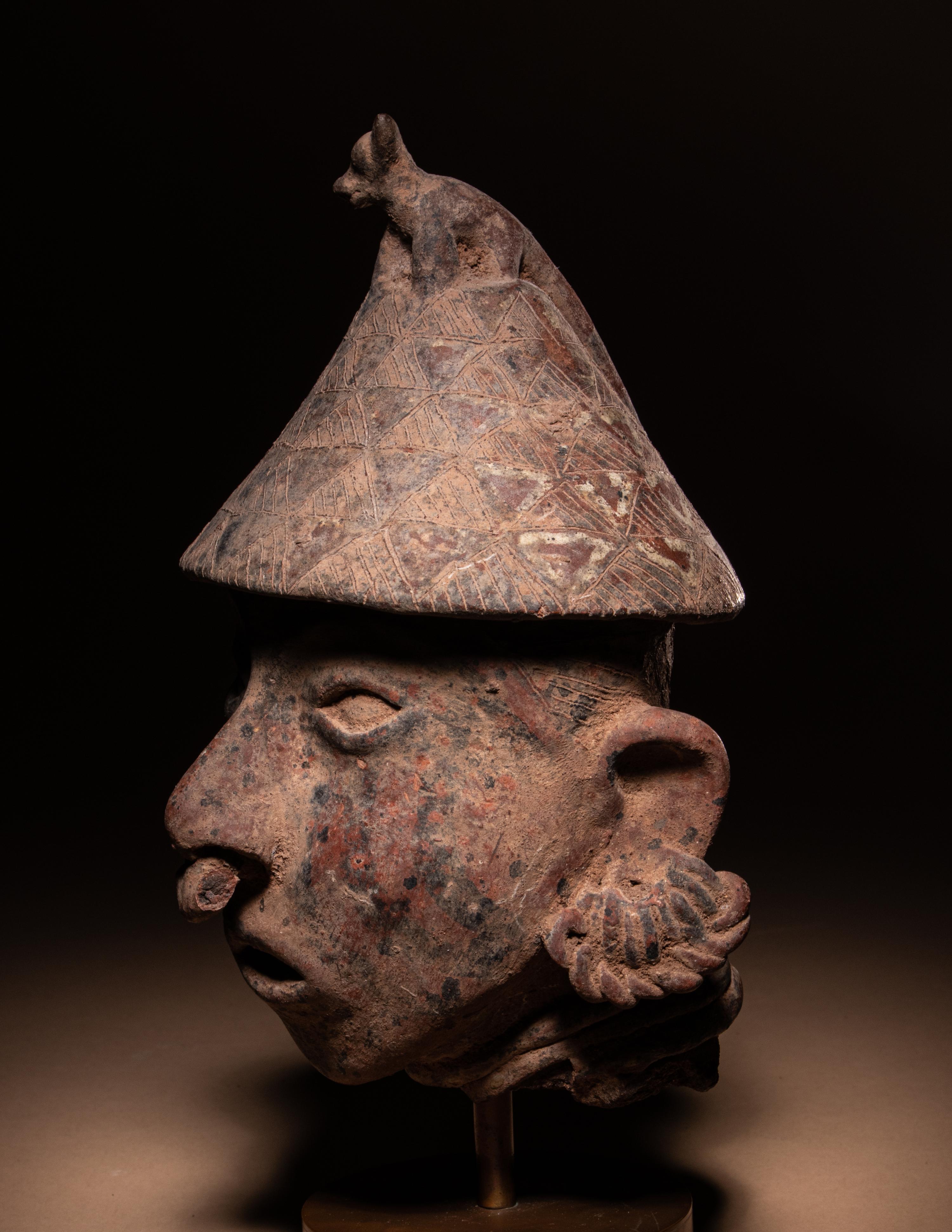 A Nayarit Terracotta Head