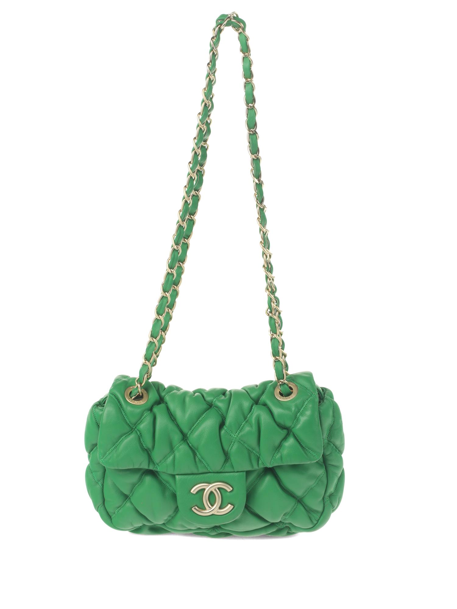 Chanel Bubble Quilted Flap Bag