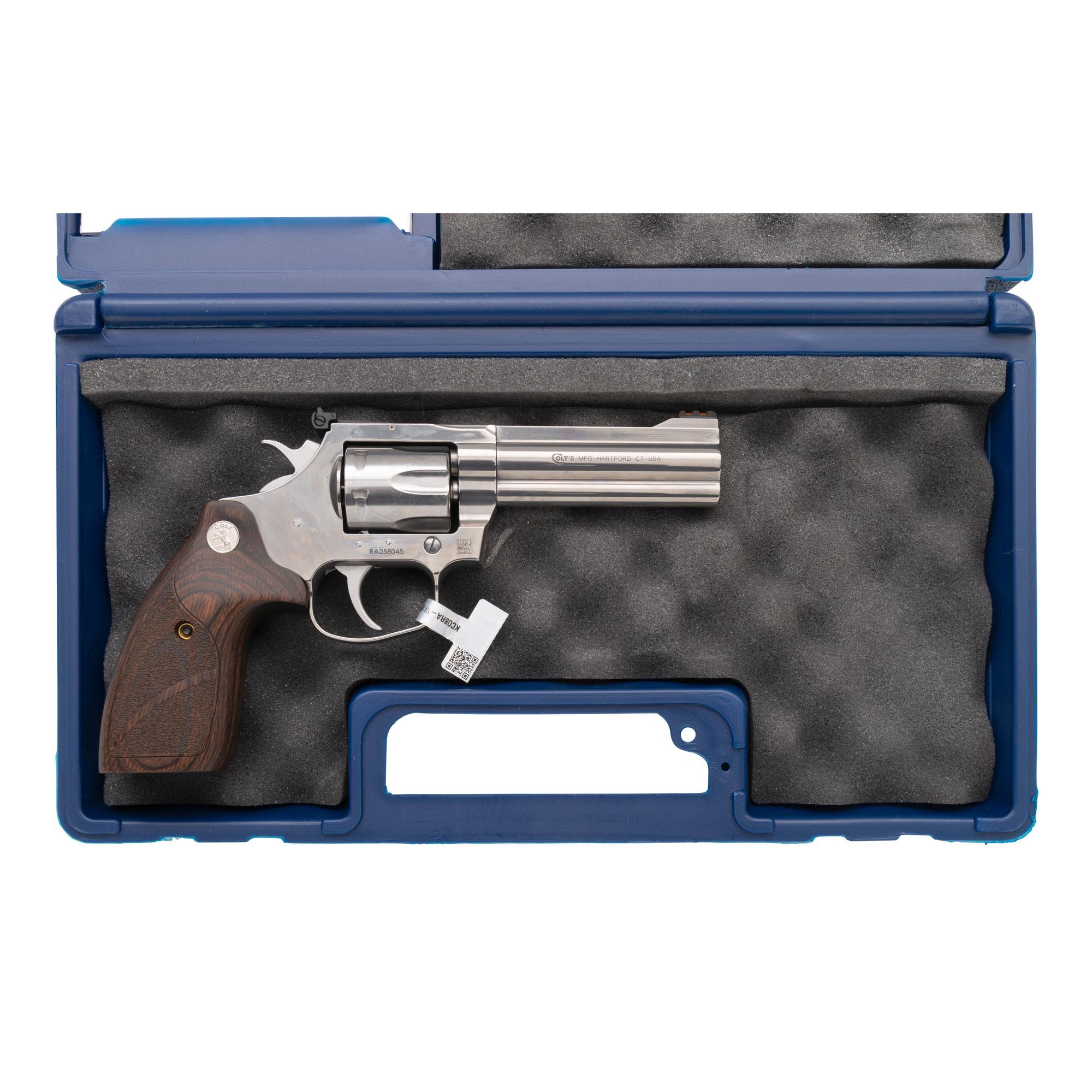 *Colt King Cobra Stainless Revolver in Box with Accessories