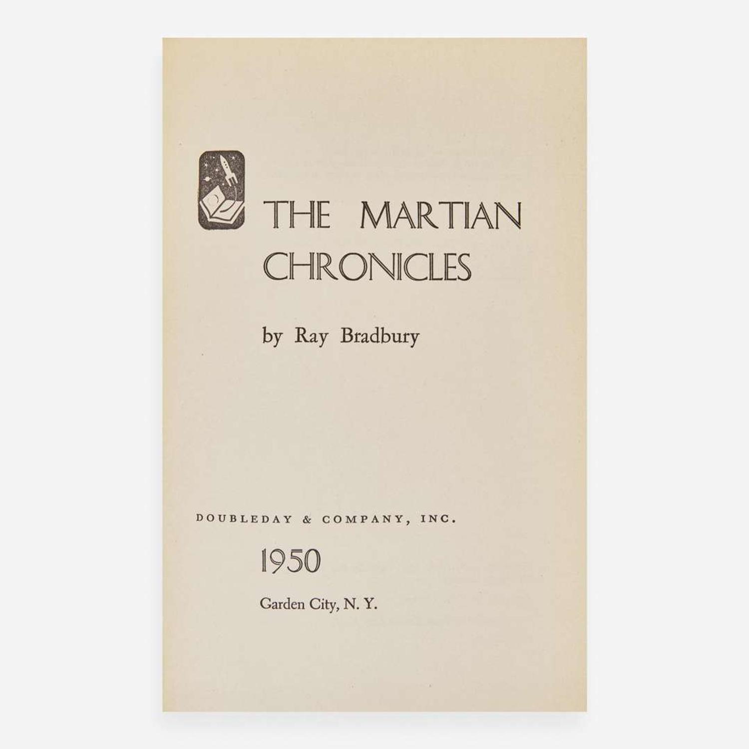 [Literature] Bradbury, Ray The Martian Chronicles