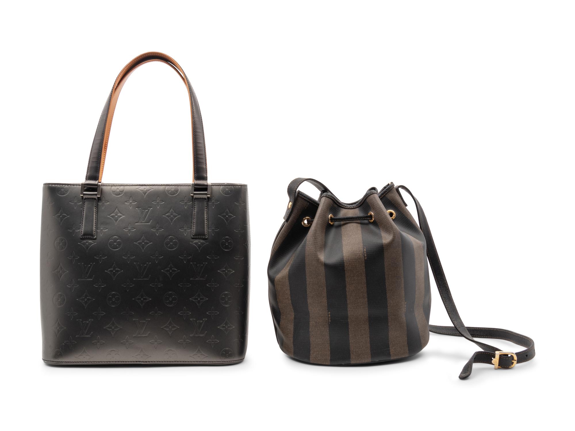 Two Designer Bags; One Louis Vuitton, One Fendi Bags,