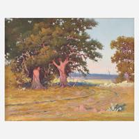George Sanders Bickerstaff (American, 1893-1954) The Bent Lane