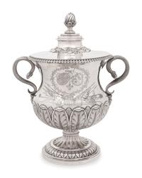 A George III Silver Covered Urn