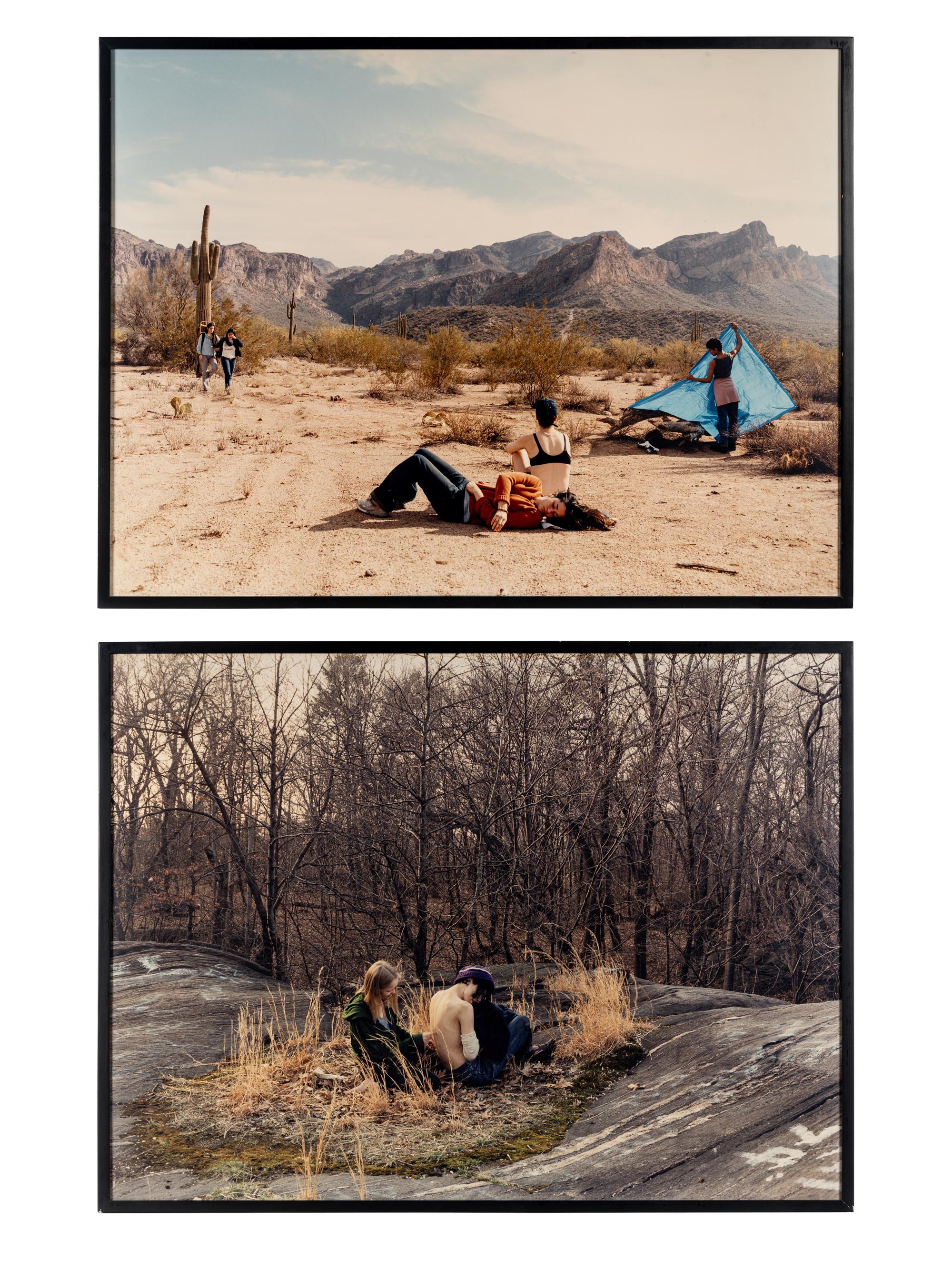 Justine Kurland (born 1969) Painting Pictures; and Superstitious Mountain, 1999