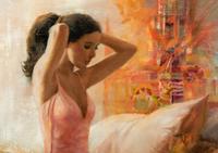 Woman in Bed