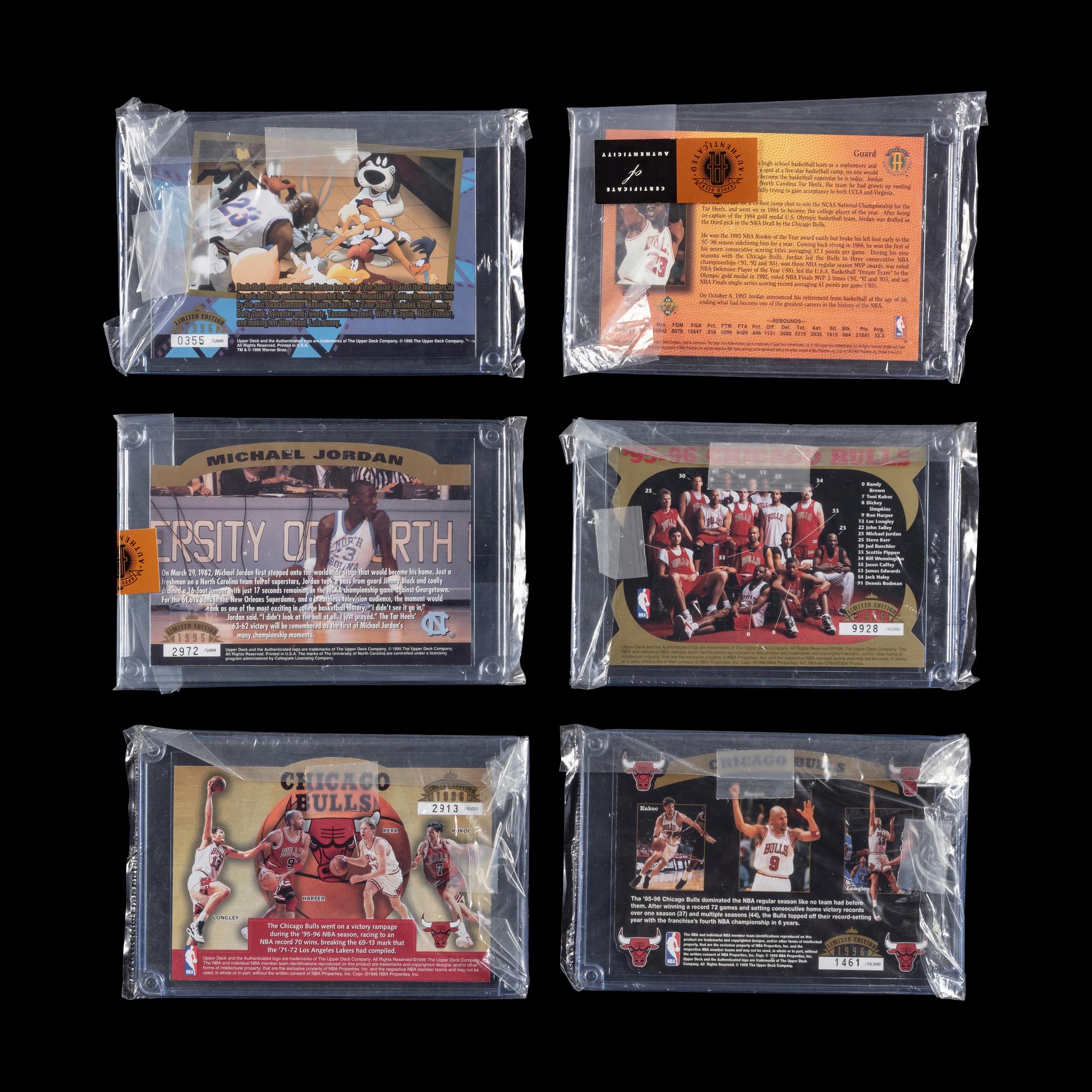 A Large Collection of Assorted Michael Jordan Basketball Cards
