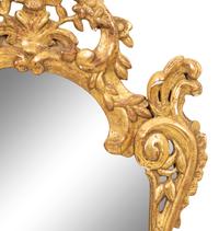 An Italian Rococo Giltwood Mirror