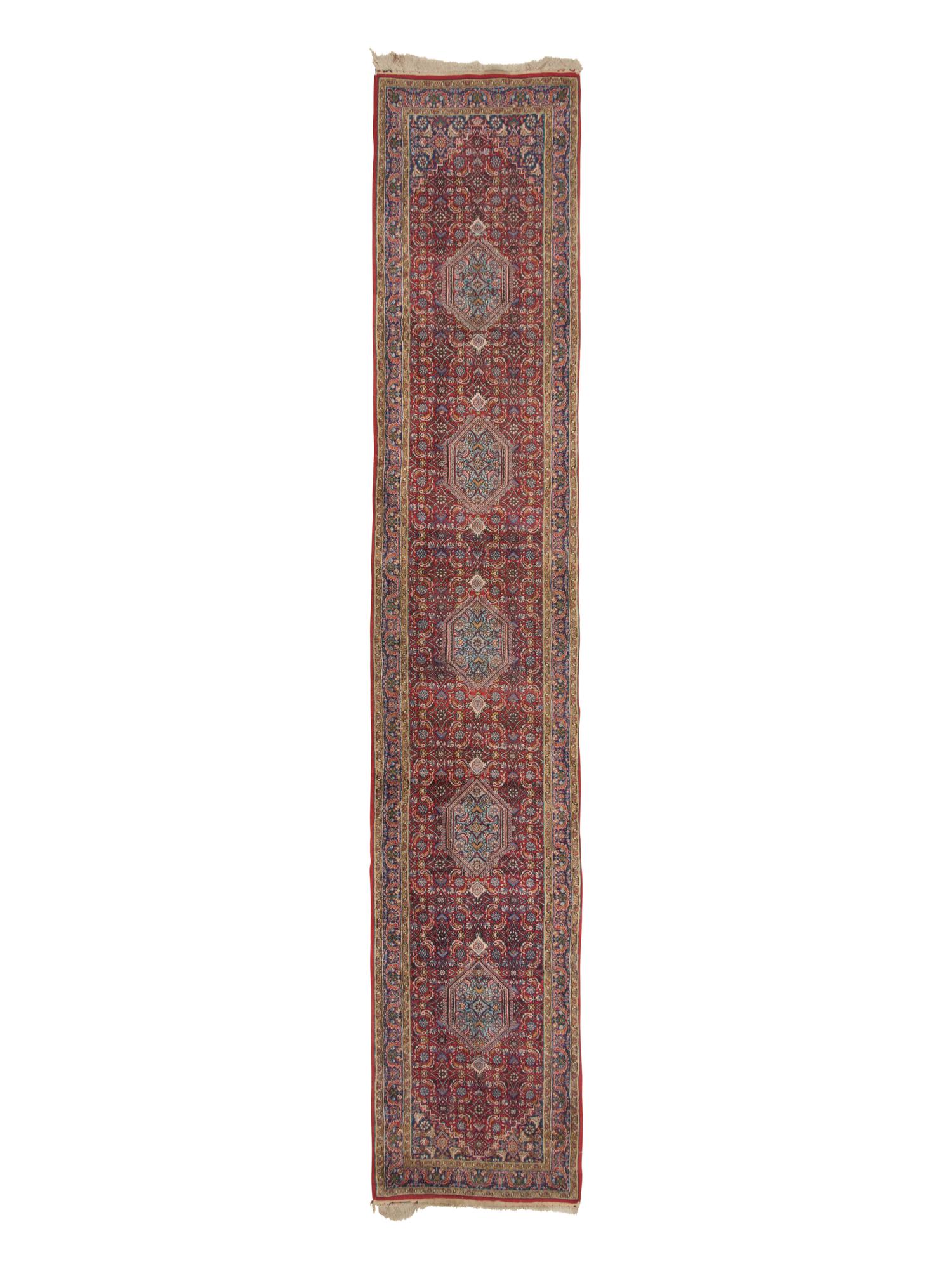 A Malayer Wool Runner and a Similar Mat