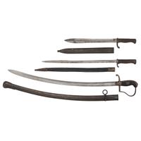 Imperial German Cavalry Saber with two Mauser Bayonets