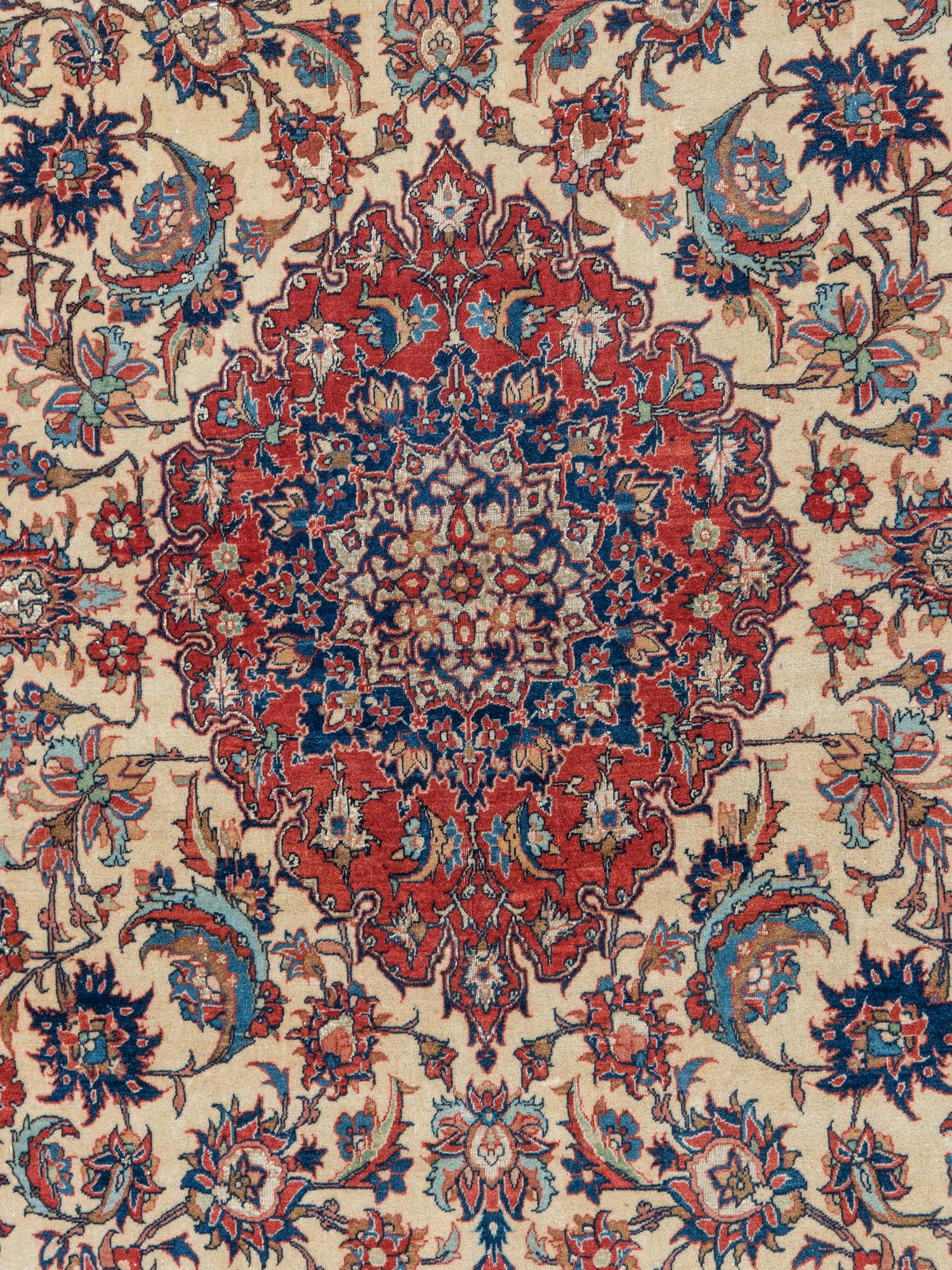 An Isfahan Wool Rug