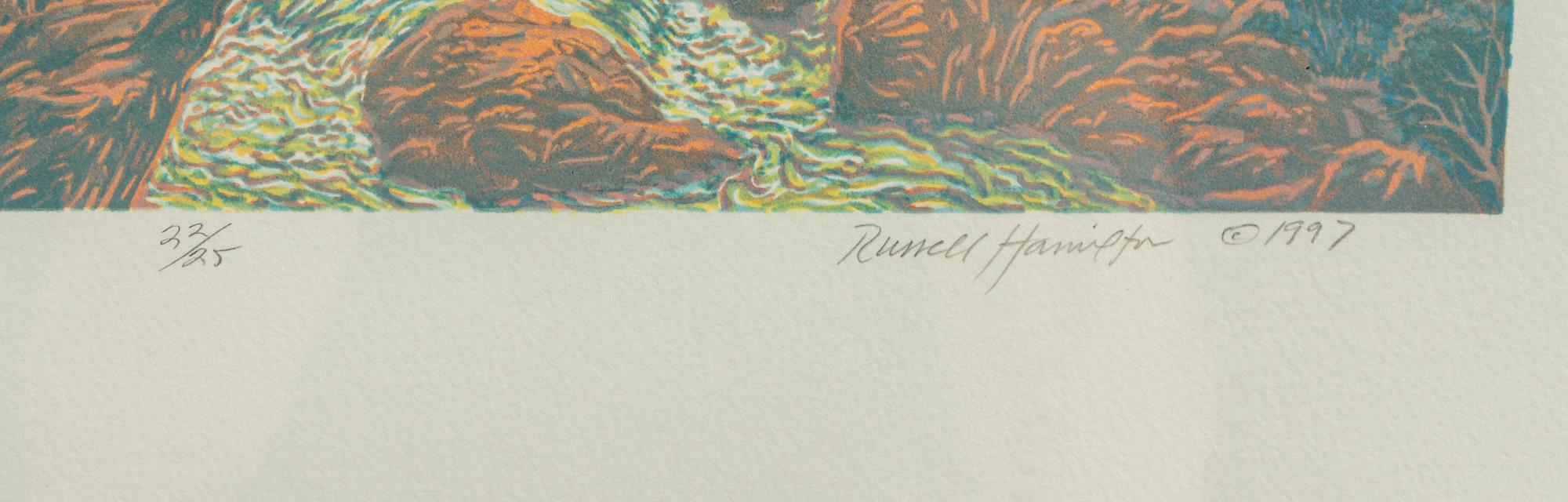A Group of Four Russell Hamilton Monotypes