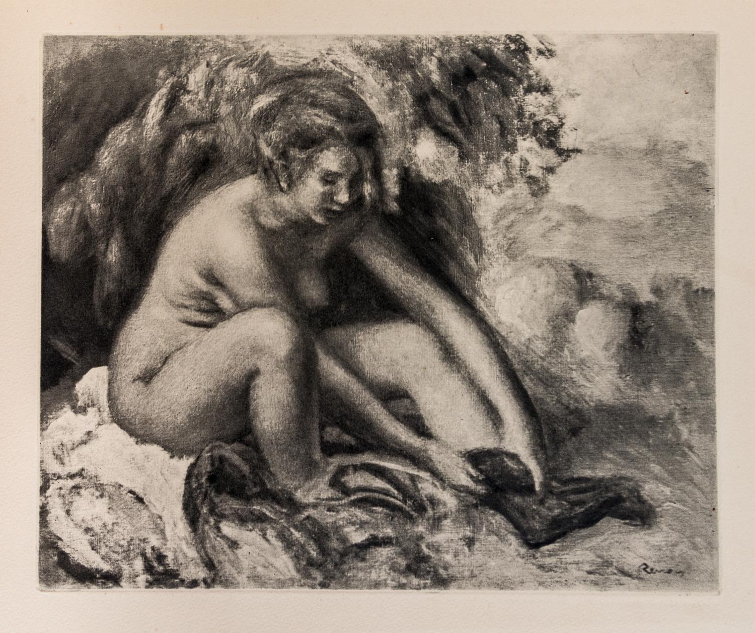 AMBROISE VOLLARD, La vie et L'oeuvre de Pierre-Auguste Renior. Paris, 1919. Inscribed.