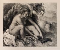 AMBROISE VOLLARD, La vie et L'oeuvre de Pierre-Auguste Renior. Paris, 1919. Inscribed.