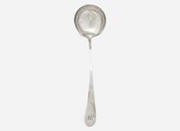 A silver punch ladle, Houghton Perkins (1735-1778), Boston, MA, circa 1760