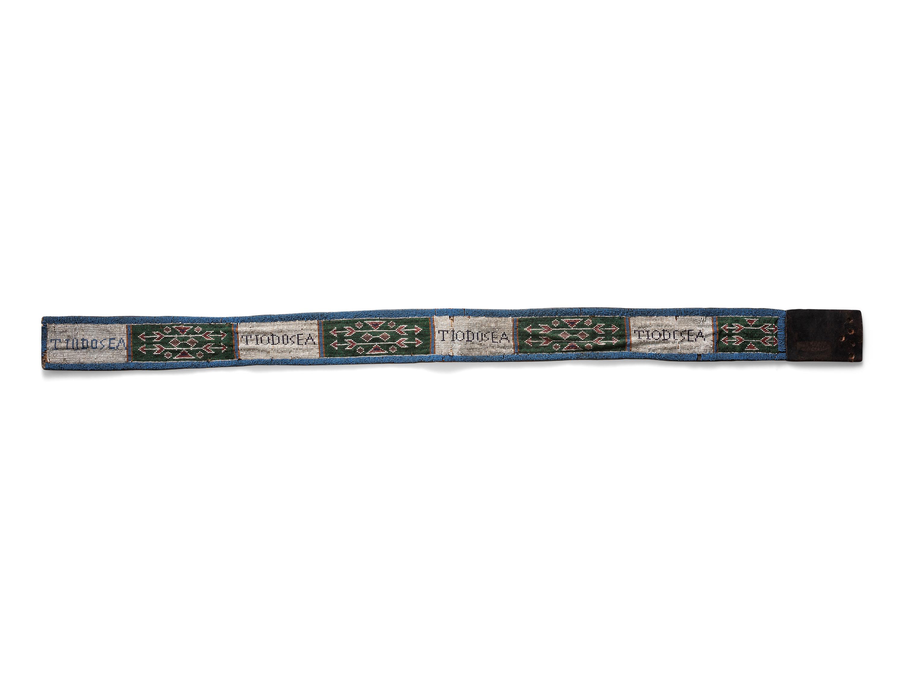 Great Lakes Loom Beaded Belt